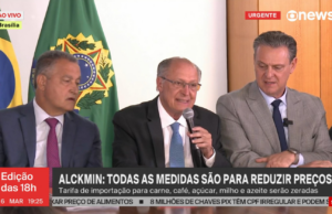 Alckmin anuncia medidas do governo para baixar preço de alimentos