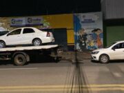 Ação integrada remove veículos irregulares durante fiscalização em Cuiabá