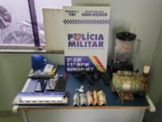 Ladrão morre em confronto após roubo com reféns em MT