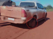 Trio troca tiros com a PM após roubo de Hilux em MT; um morre