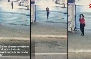 Câmeras mostram estudante da USP em terminal antes de ser morta