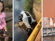 08:40 –
Tio e sobrinha de seis anos morrem afogados após carro cair em rio na Transpantaneira