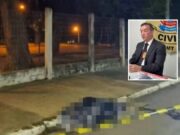 14:05 –
Delegado busca testemunhas de suposto quebra-quebra que teria levado procurador a matar homem com tiro na cabeça