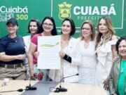 11:50 –
Em Cuiabá, Michelle Bolsonaro recebe moção de aplausos durante reunião com Abilio