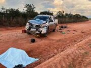 08:35 –
Homem morre arremessado de moto após invadir pista na MT-473 e bater em caminhonete