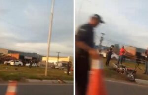 08:17 –
Idoso morre após motorista invadir canteiro central e bater em motocicleta