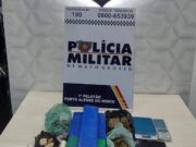 09:55 –
Três membros de facção são presos pela PM por tráfico de drogas em Porto Alegre do Norte