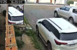18:51 –
Criminosos roubam Toyota SW4 em Cuiabá e levam documentos e cartões da vítima; veja vídeo