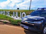 08:07 –
Polícia procura foragido e acaba flagrando jovens com drogas e munições em Campos de Júlio