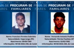 18:14 –
Politec procura por familiares de vítimas já sepultadas em cemitério público