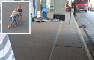 Homem morre espancado por dupla em rodoviária de Cuiabá; vídeo