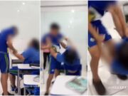 Vídeo mostra adolescente sendo agredido em sala de aula; veja
