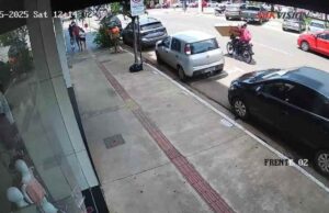 Polícia prende homem flagrado furtando lojas em MT; vídeo