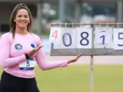 Wanna Brito quebra recorde mundial no Desafio Brasil Paralímpico