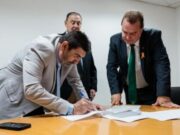 ALMT firma parceria com Intermat para revisar divisas dos 142 municípios