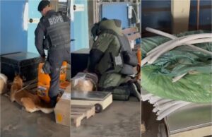 Bope apreende 49kg de explosivos em transportadora de Cuiabá