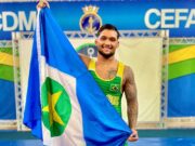 Atleta atendido no programa de bolsas do Governo de MT é convocado para a Seleção Brasileira de Wrestling