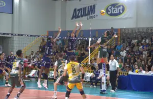Azulim/Unifucam/Sicoob/Aracoop é o primeiro classificado para a final da Superliga B masculina