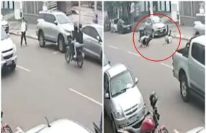 Em fuga da PM, motociclista atropela e fere gravemente pedestre