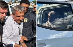 Casal suspeito chega à DHPP e fica em silêncio; veja o vídeo