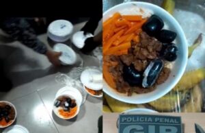 15:00 –
Policiais penais flagram marmitas com 22 pacotes de entorpecentes na PCE