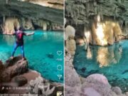 10:48 –
Casal é detido após invadir Gruta da Lagoa Azul e causar danos ambientais em Nobres