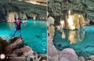 10:48 –
Casal é detido após invadir Gruta da Lagoa Azul e causar danos ambientais em Nobres