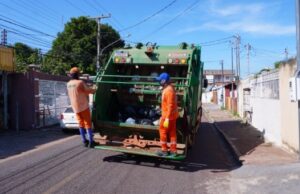 16:58 –
Regularidade na coleta de lixo em Cuiabá garante média de 520 toneladas recolhidas por dia