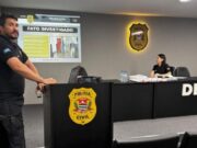 16:24 –
Suspeito cobra divisão 'justa' em áudio flagrado durante operação contra grupo que furtou R$ 300 mil de caixa eletrônico