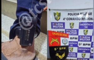 14:26 –
Homem é preso com tornozeleira desligada e sete relógios escondidos em cueca