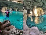 Casal é detido após causar dano em gruta interditada em MT