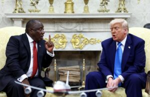 Trump constrange presidente da أپfrica do Sul com supostos vأdeos de ‘genocأdio branco’ | Mundo