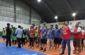 Semana de jogos pela Copa Intercomercial de Futsal