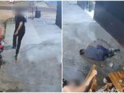 Vídeo mostra atentado que deixou quatro feridos em bar em MT