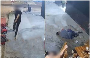 Vídeo mostra atentado que deixou quatro feridos em bar em MT