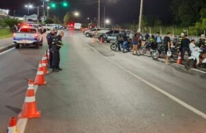 Operação Lei Seca prende cinco motociclistas em Várzea Grande