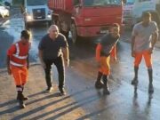 Prefeito cobra valorização e disputa corrida com garis