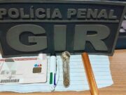 Advogado é flagrado tentando entregar droga a preso na PCE