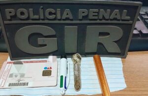 Advogado é flagrado tentando entregar droga a preso na PCE