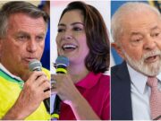 Bolsonaro e Michelle ganham de Lula com folga em MT; confira