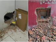 Ladrões arrombam parede de lotérica e levam R$ 46 mil