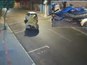 Bandidos derrubam portão, invadem loja e furtam moto aquática