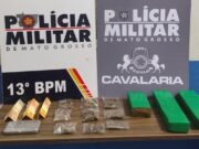 PM prende dupla e apreende drogas em Lucas do Rio Verde