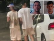 Fugitivos de presídio são vistos andando em rua e acabam presos