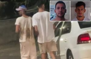 Fugitivos de presídio são vistos andando em rua e acabam presos