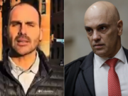 Moraes abre investigaأ§أ£o no STF contra Eduardo e determina depoimento de Jair Bolsonaro