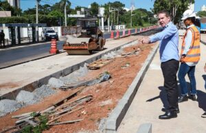 Obra do BRT já atingiu 40% de execução, aponta TCE-MT