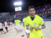 Brasil vence Belarus e أ© hepta da Copa do Mundo de Futebol de areia | futebol de areia