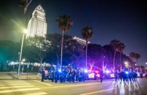 Polícia de Los Angeles inicia ‘prisões em massa’ após toque de recolher; protestos seguem pelo sexto dia