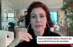 PGR pede prisão de Carla Zambelli após deputada anunciar que saiu do país